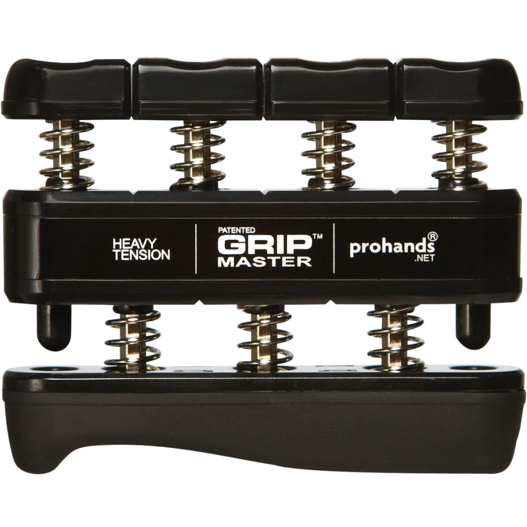 Hand Grip Strengthener - Finger Exerciser (Spring Loader)-Black - Heavy Load-Nora Luxe