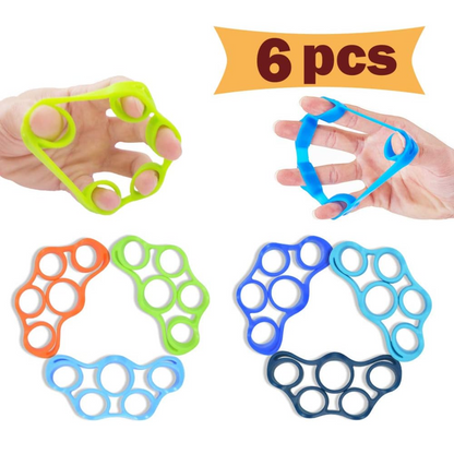 Hand Grip Strengthener Set (6 Pieces)-Finger performer-Nora Luxe
