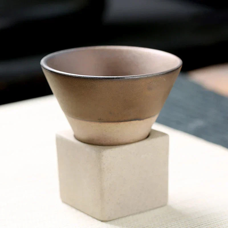 Handmade Japanese Coffee and Tea Cup - ZenCraft-10-Nora Luxe