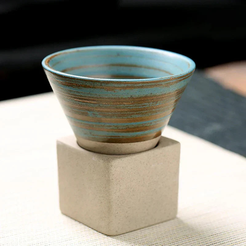 Handmade Japanese Coffee and Tea Cup - ZenCraft-4-Nora Luxe