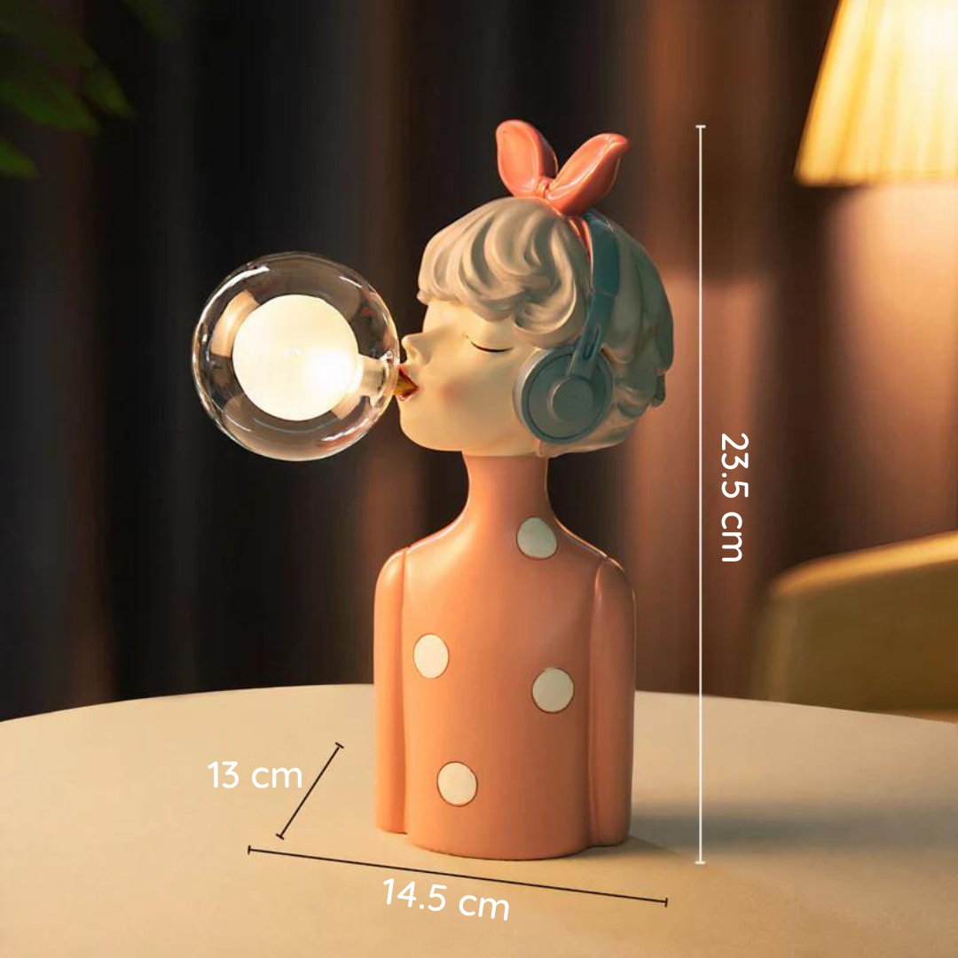 Handmade Table Lamp - CraftGlow-Maisie-Nora Luxe