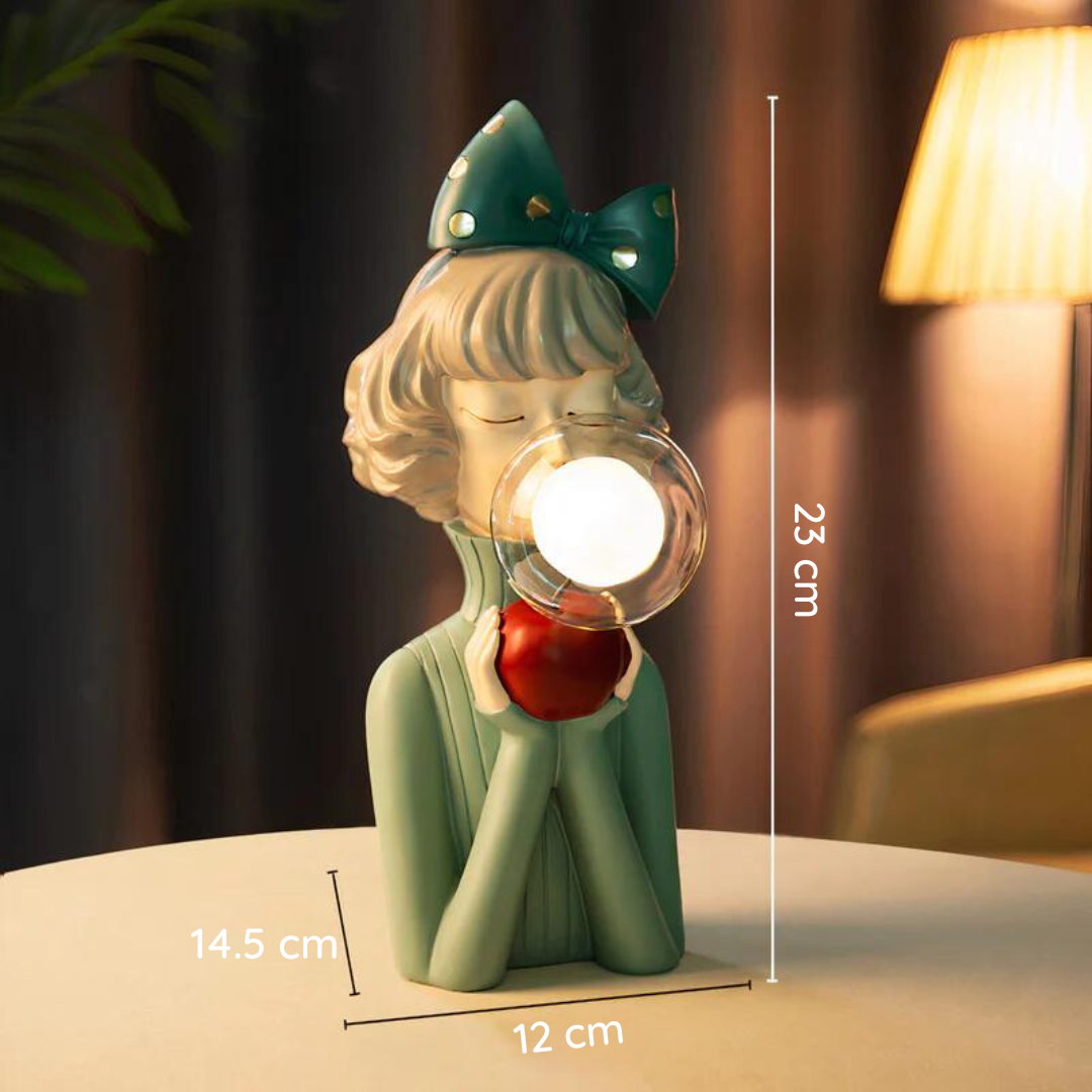 Handmade Table Lamp - CraftGlow-Rosie-Nora Luxe