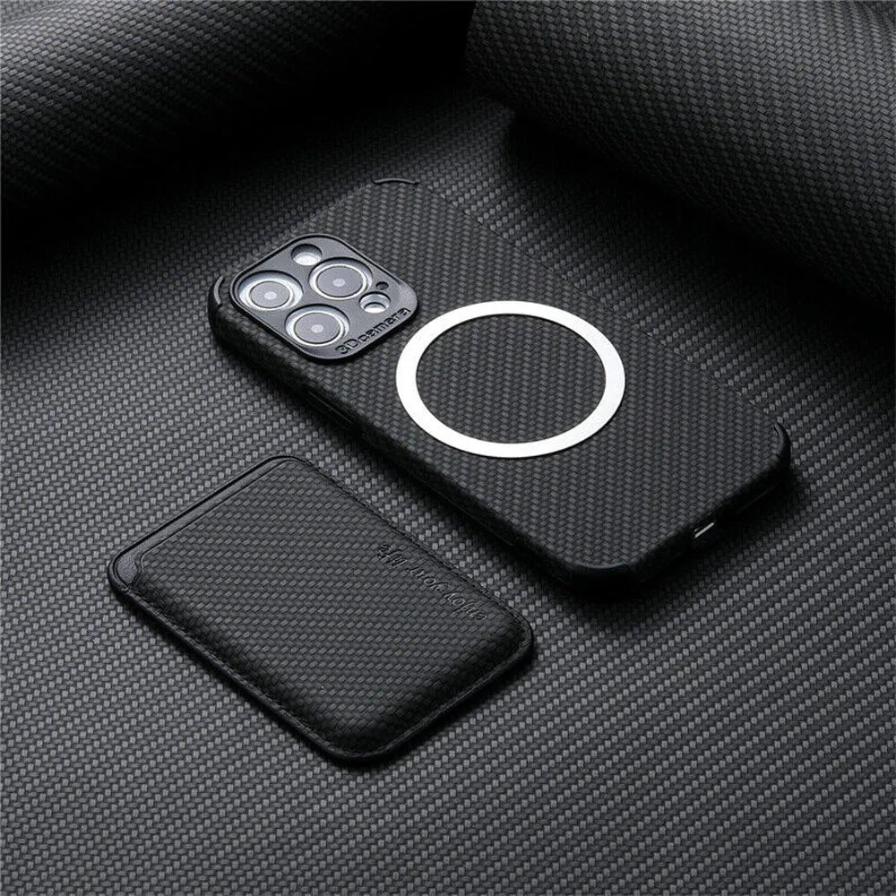 Slim Magnetic iPhone Wallet Case