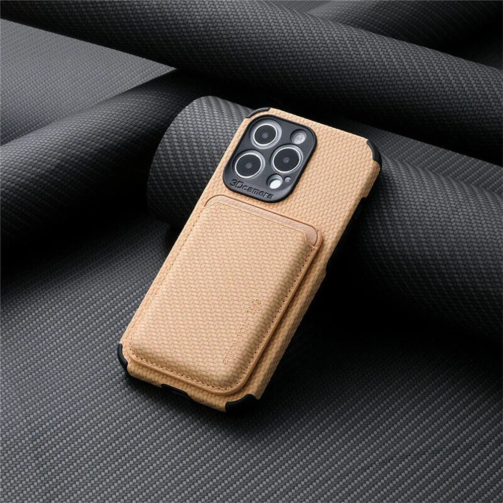 Slim Magnetic iPhone Wallet Case