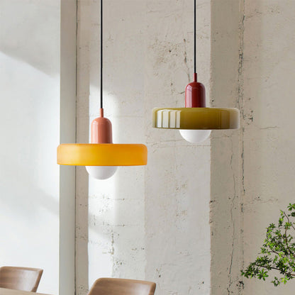 Colorful Glass Pendant Light - BauLume - Pexav