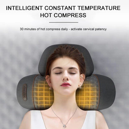 Heat Pillow - RelaxNeck-Black-Nora Luxe