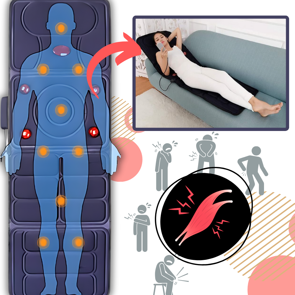 Warm Full Body Vibration Massage Mat