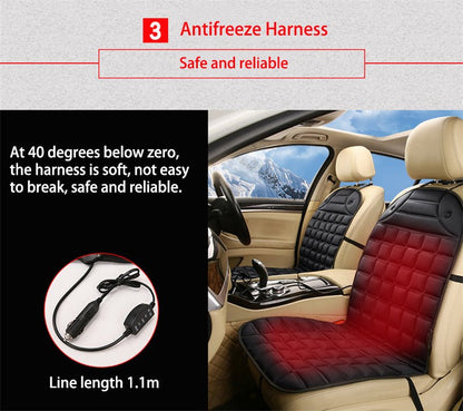 Warm Car Seat Cover with Thermostat Control