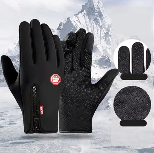 Warm Waterproof Ski Gloves - Pexav