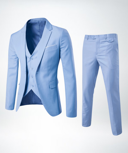 Classic Men's 3-Piece Business Suit
