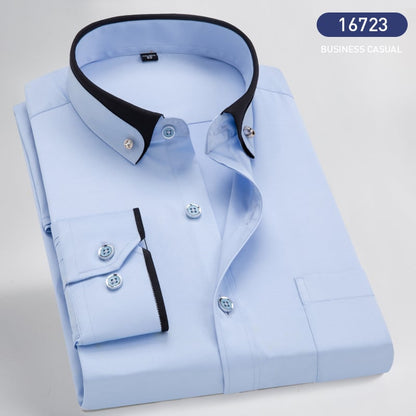 Classic Men's Long Sleeve Casual Shirt