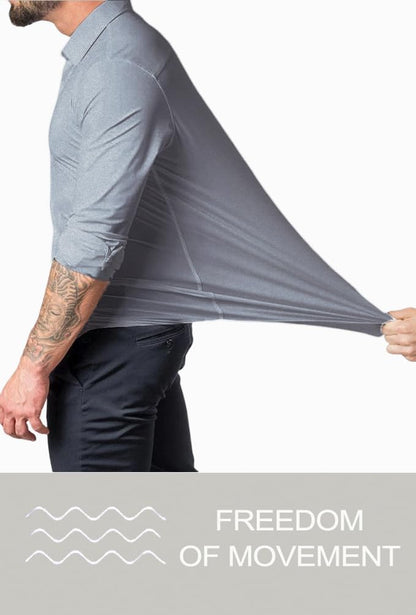 Men's Slim Fit Stretch Dress Shirt
