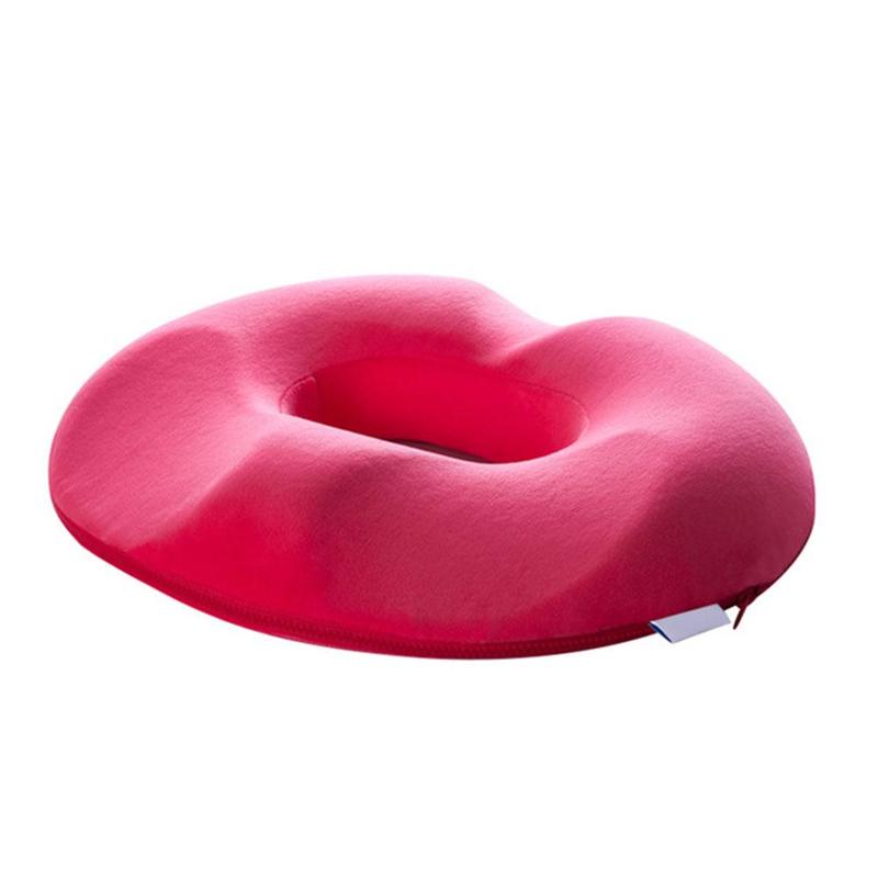 Hemorrhoid and Coccyx Cushion - ReliefCushion-Women-Pink-Nora Luxe
