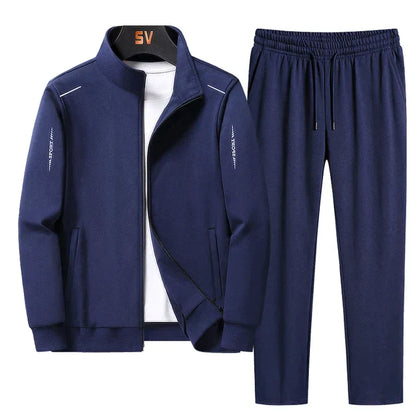 Relaxed Fit Men's Athletic Tracksuit