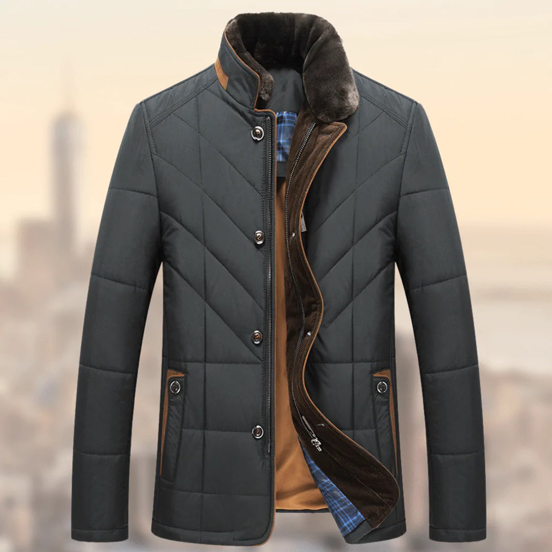 Warm Waterproof Men's Winter Coat