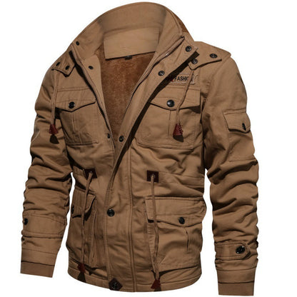 Warm Fleece Hoodie Jacket for Men