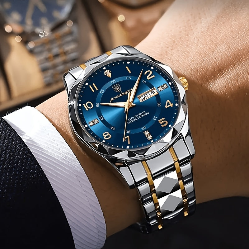 Rugged Water Resistant Sports Watch for Men