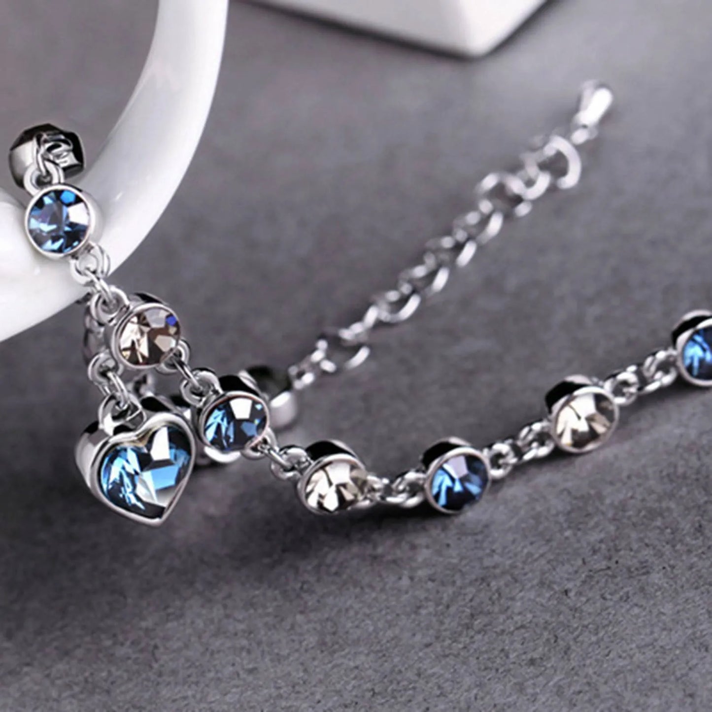 Sparkling Sea Crystal Jewelry Bracelet