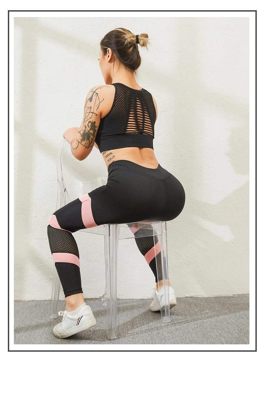 High-Waisted Yoga Legging - Luna-S-Nora Luxe