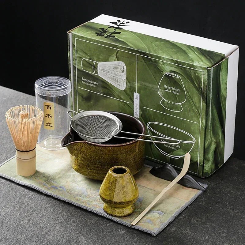 Traditional Japanese Matcha Tea Ceremony Set
