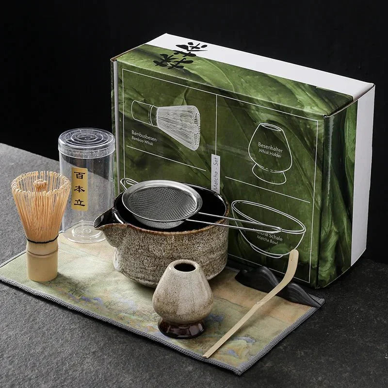 Traditional Japanese Matcha Tea Ceremony Set