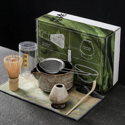 Traditional Japanese Matcha Tea Ceremony Set