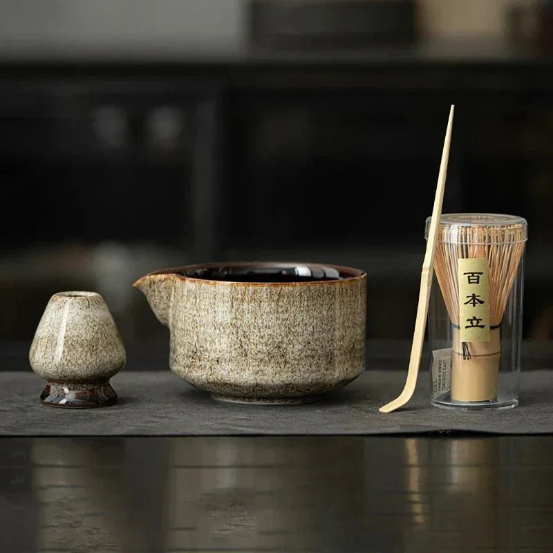 Traditional Japanese Matcha Tea Ceremony Set