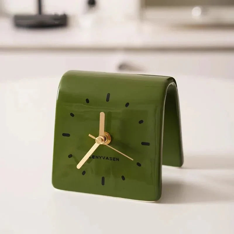 Classic White Office Clock