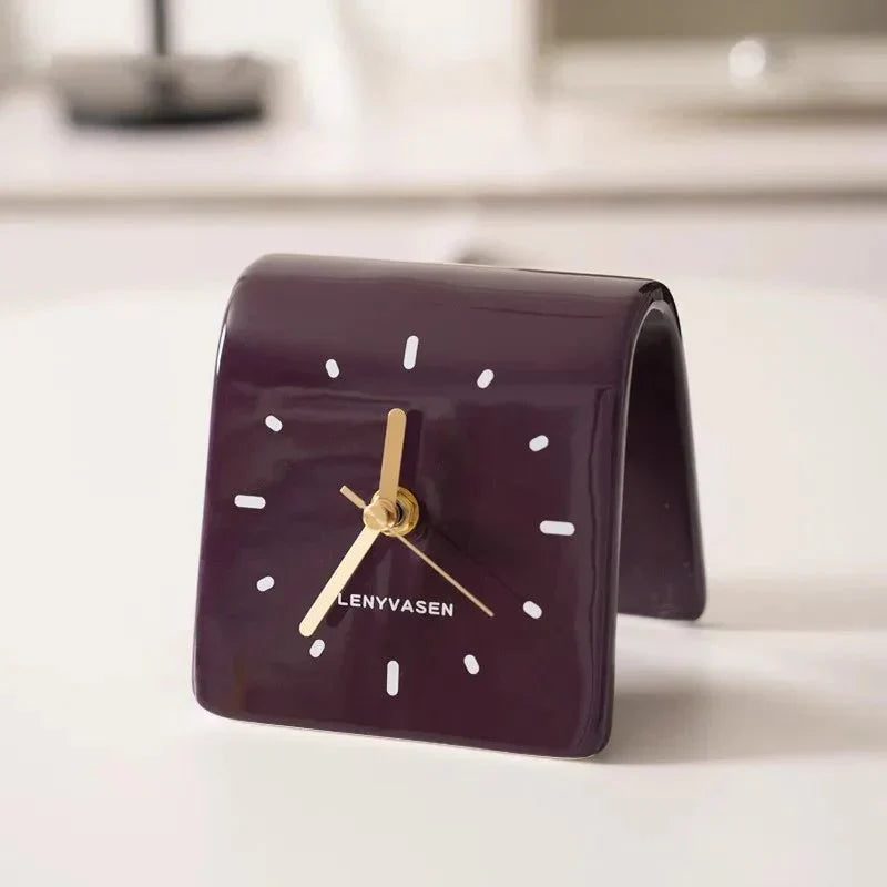 Classic White Office Clock