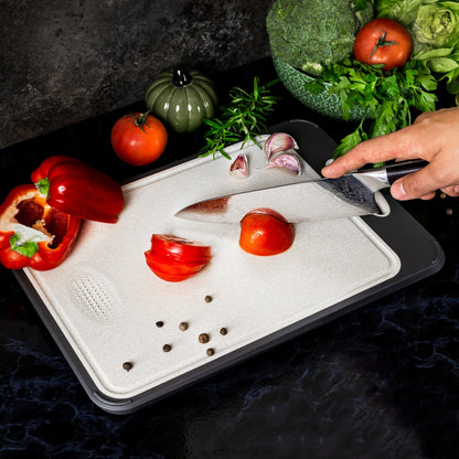 Hygienic Stainless Steel Chopping Board - SteelSafe-Nora Luxe