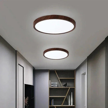 Stylish Round LED Ceiling Lamp Adjustable Brightness