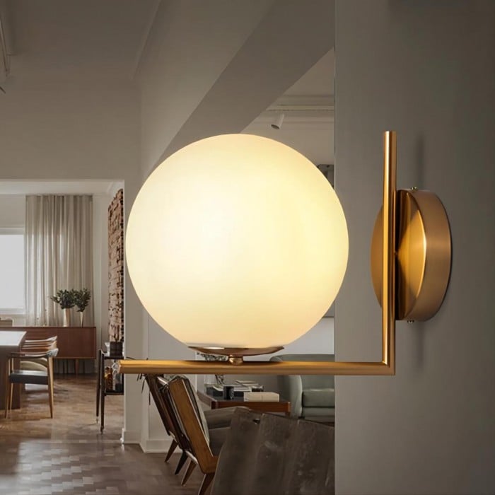 Stylish Round Wall Lamp for Home Decor - Pexav