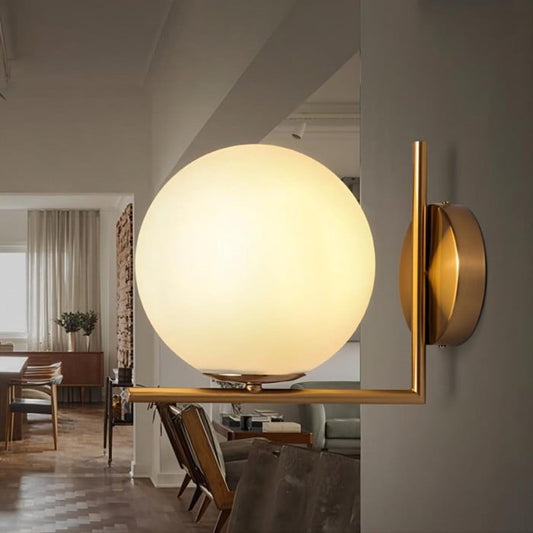 Stylish Round Wall Lamp for Home Decor - Pexav