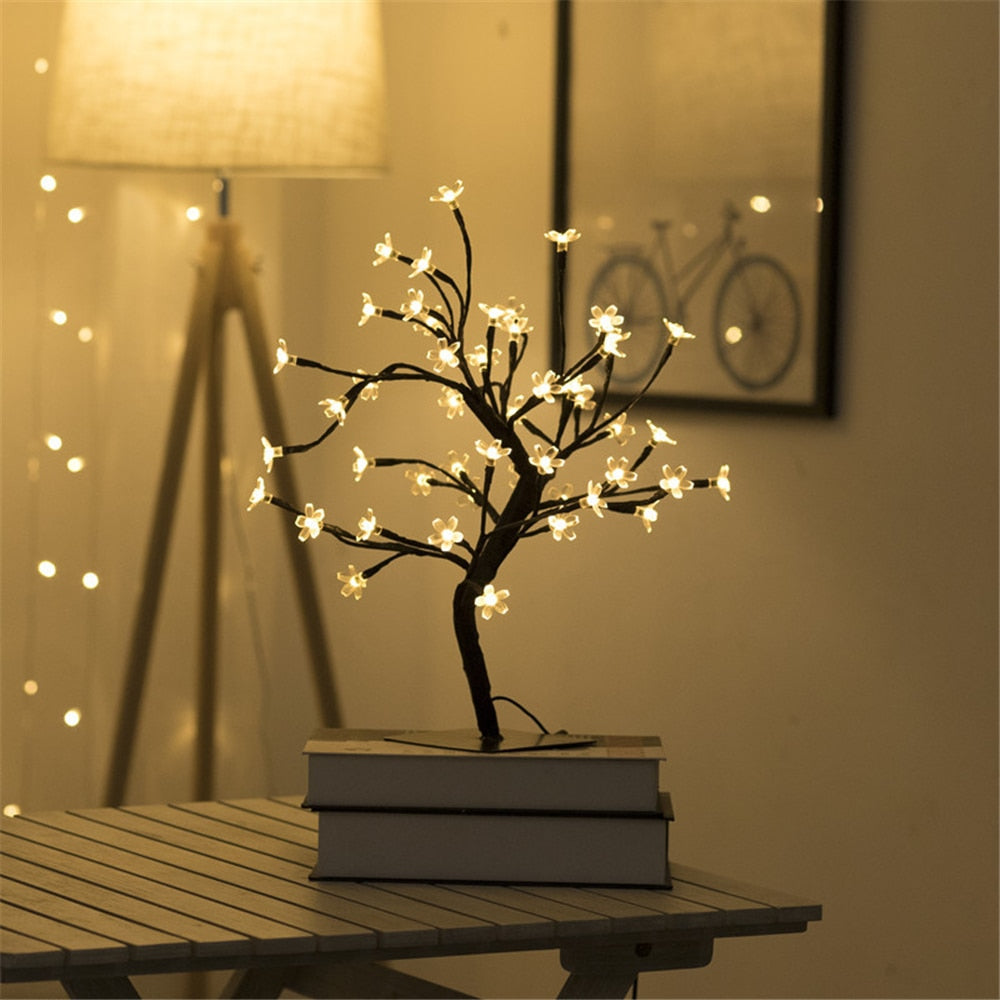 Illuminated Cherry Blossom Tree - LumiBlossom-Nora Luxe