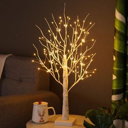 Illuminated Scandinavian Birch - LumiBirch-Nora Luxe