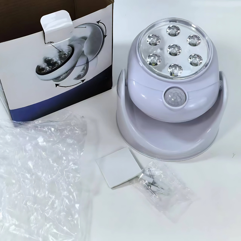 Weatherproof Motion Activated LED Flood Light