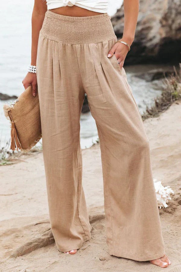 Breathable Casual Linen Pants
