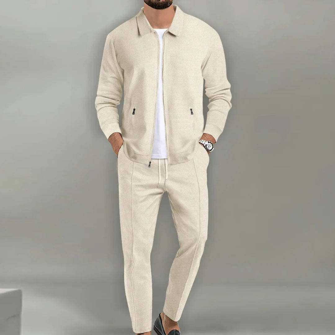 Relaxed Fit Men's Clothing Set - Pexav
