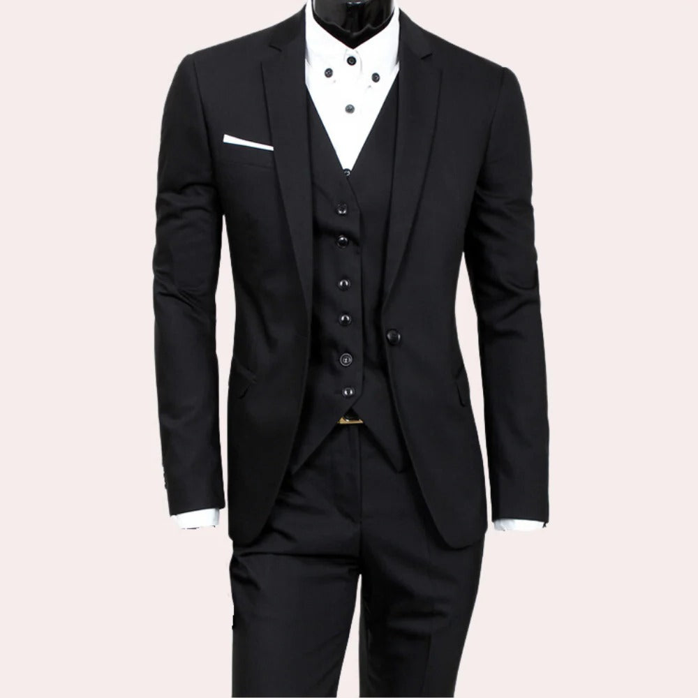 Classic Mens Business Suit Set - Pexav
