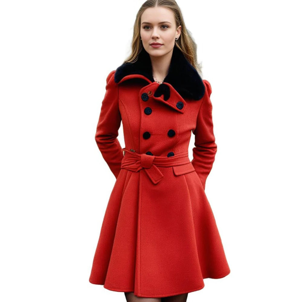 Thermal Insulated Ladies Winter Parka Coat