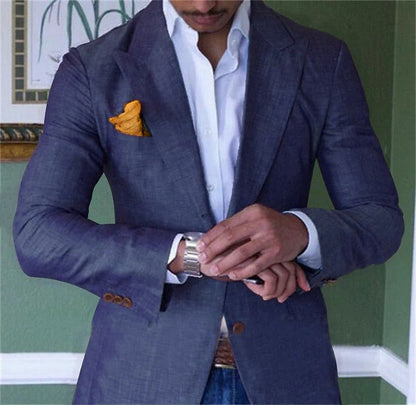 Classic Fit Mens Suit Jacket - Pexav