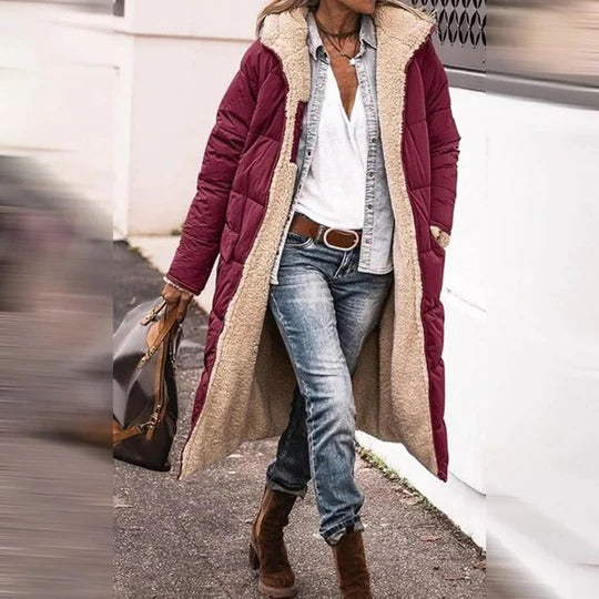 Warm Ladies Parka Winter Jacket