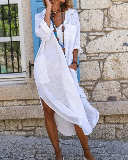 Summer Casual Ladies Dress - Pexav