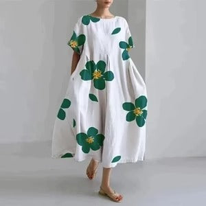 Floral Pattern Women's Dress