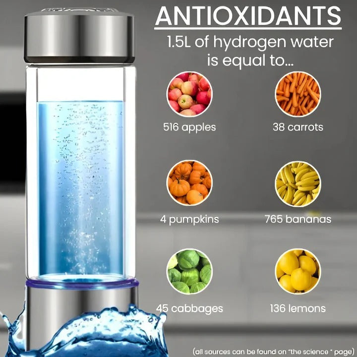 Alkaline Filtered Drinking Bottle