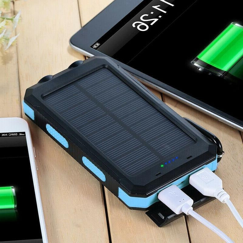 Waterproof Portable Solar Power Bank Charger