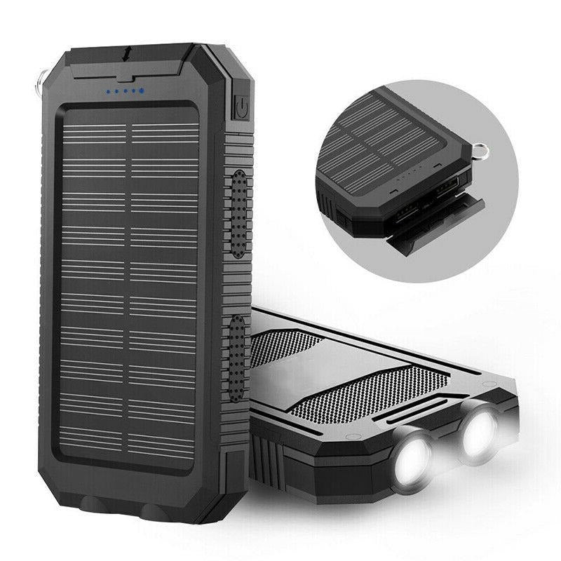 Waterproof Portable Solar Power Bank Charger - Pexav
