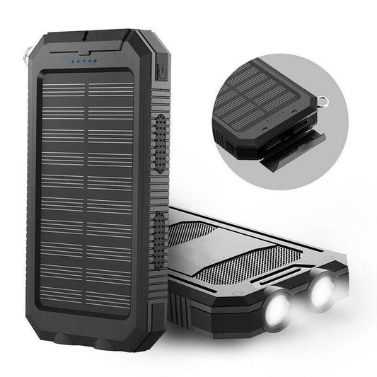Waterproof Portable Solar Power Bank Charger - Pexav