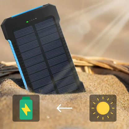 Waterproof Portable Solar Power Bank Charger