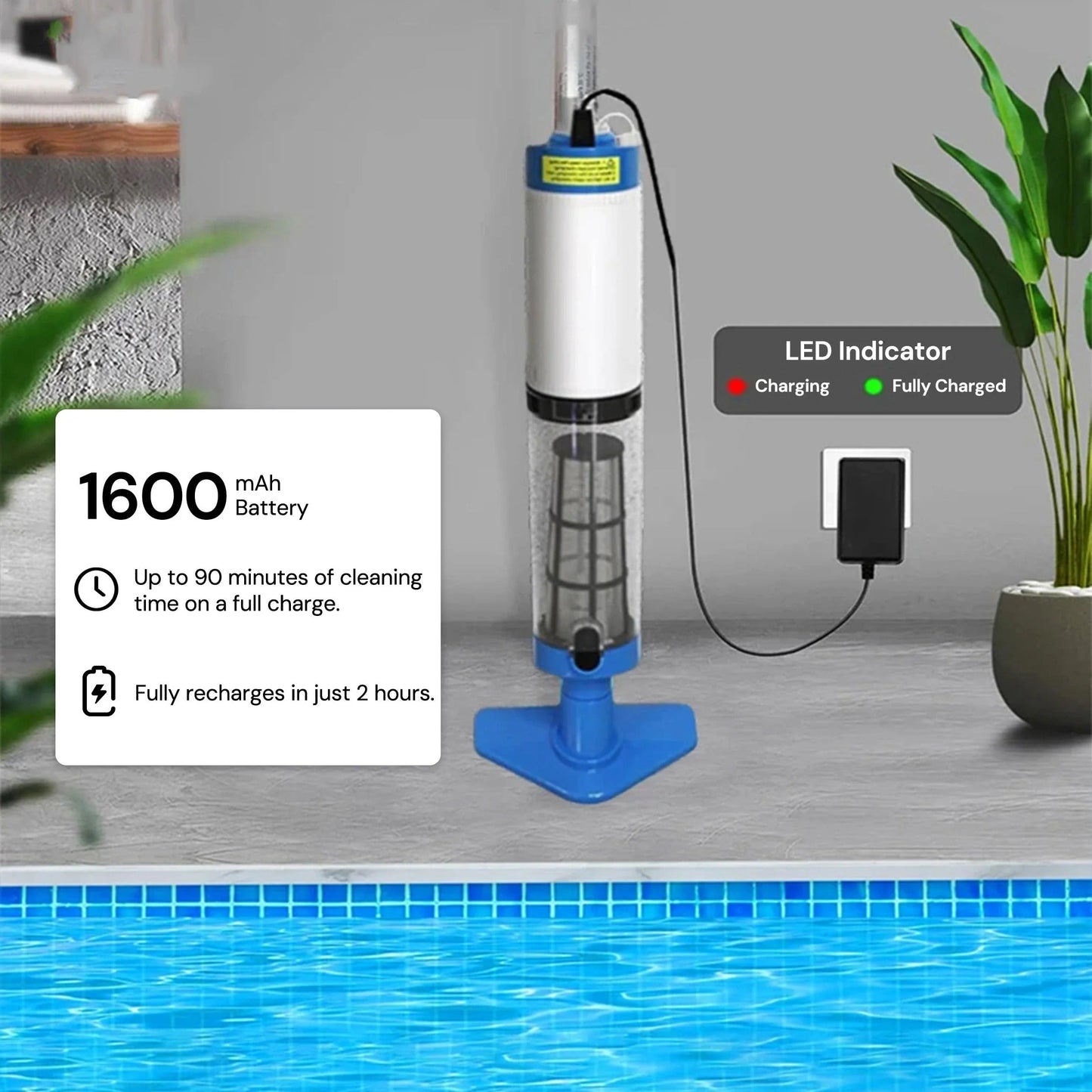 Wireless Automatic Pool Vacuum